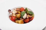 Salade de Poulpe, Céleri, Olives Taggiasche